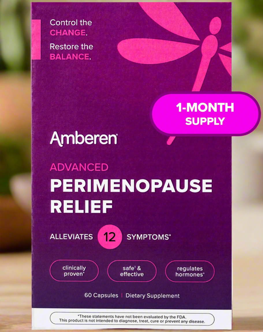 Hormone Balance Support for Perimenopause – Amberen Multi-Symptom Formula