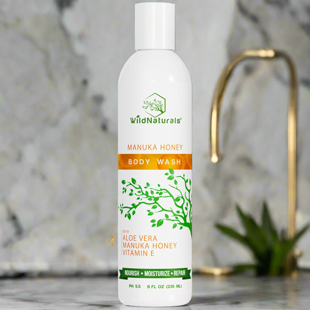 Organic Manuka Honey Eczema and Psoriasis Body Wash - Organic