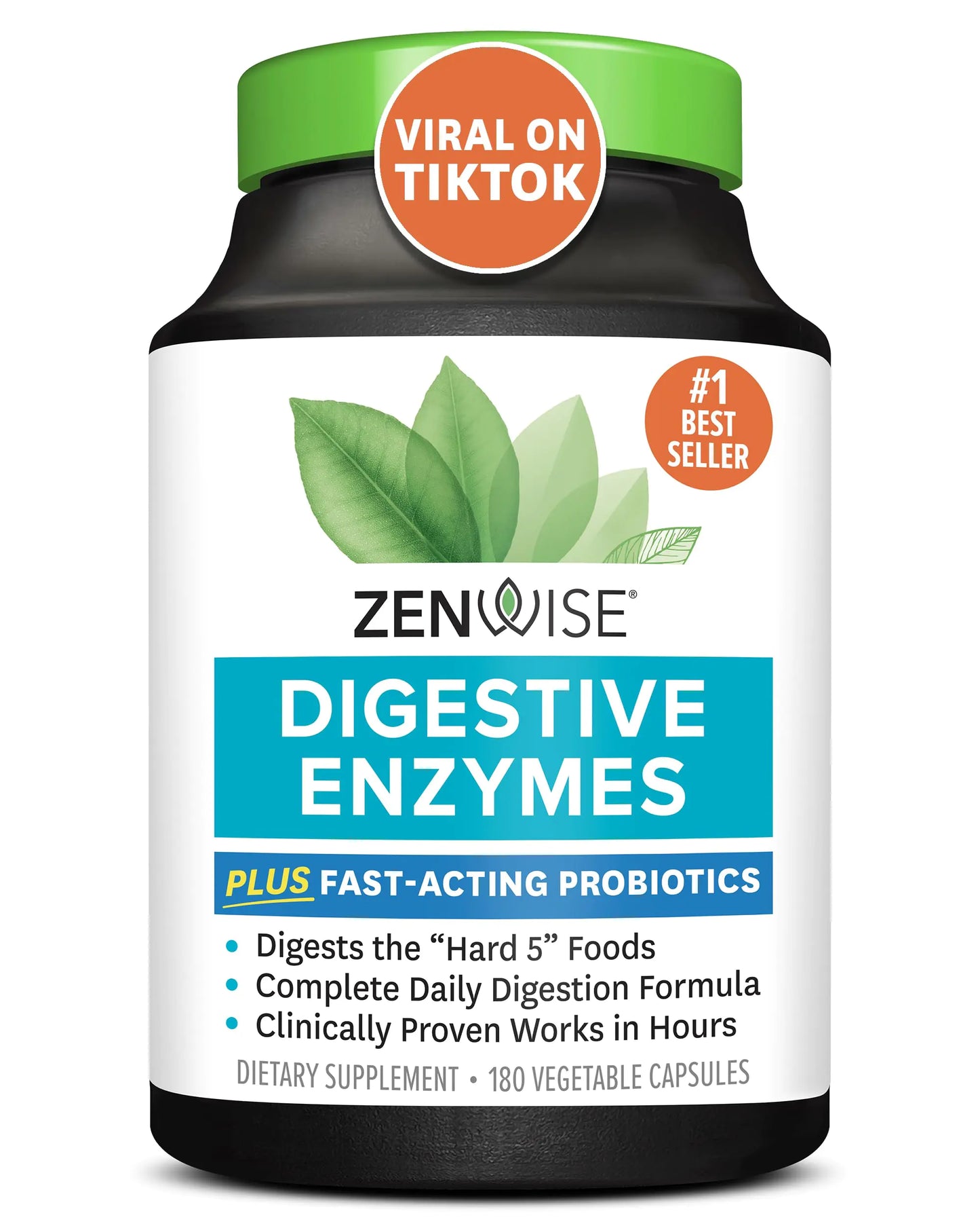 Zenwise Health Digestive Enzymes for Gut Health