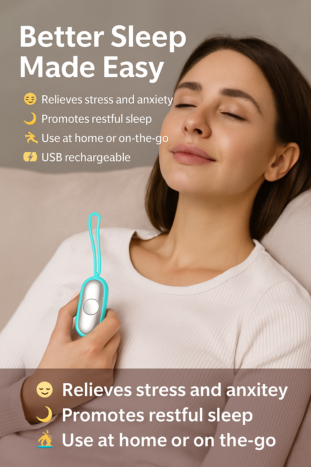 SleepWave – Handheld Calm, Rest and Sleep aid.