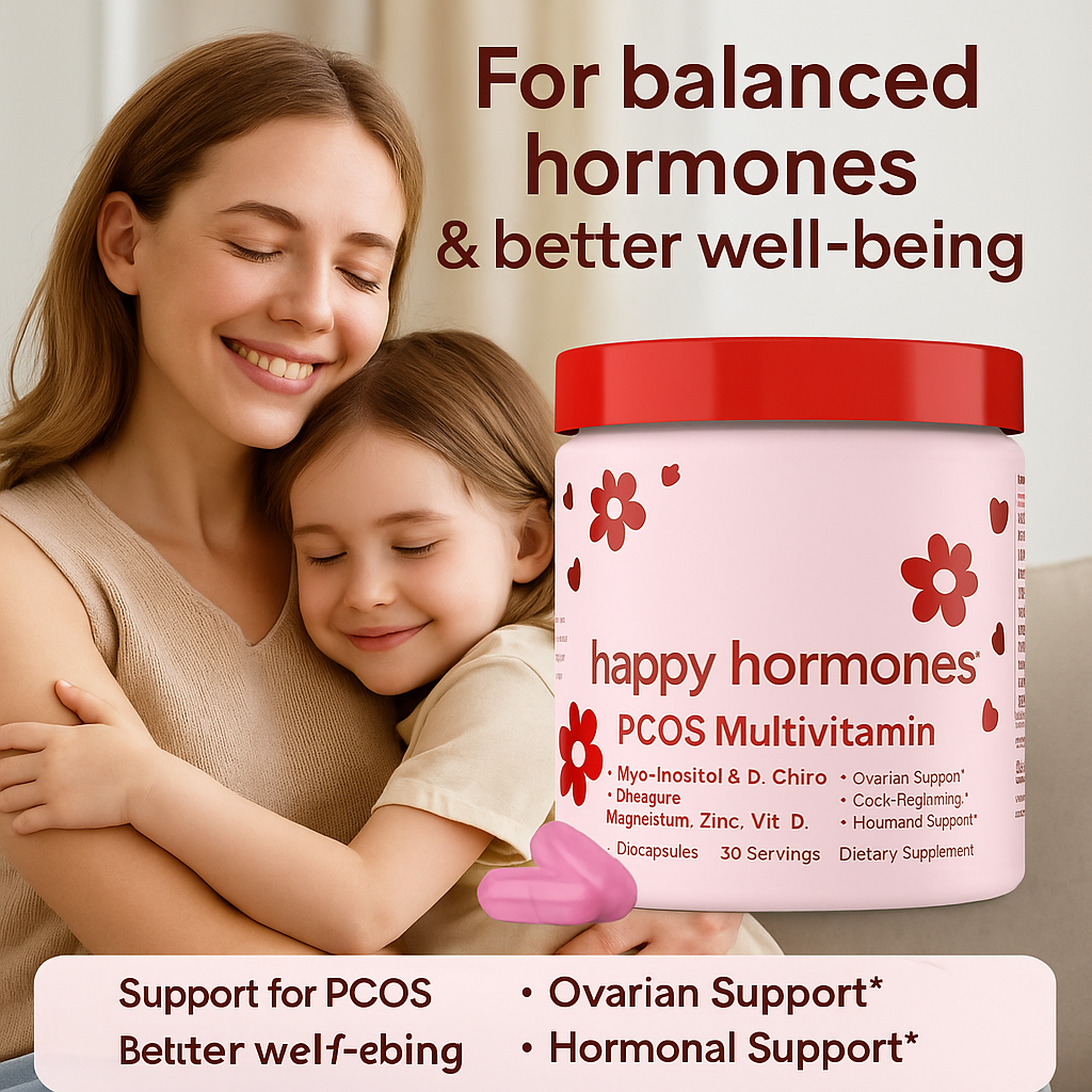 PCOS Vitamins for Women – Cycle Support, Hormonal Balance & Energy