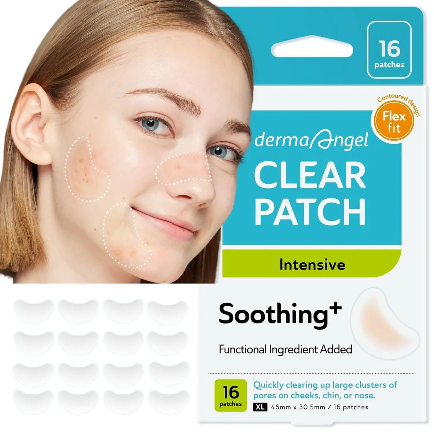 DERMA ANGEL Large Pimple Patches