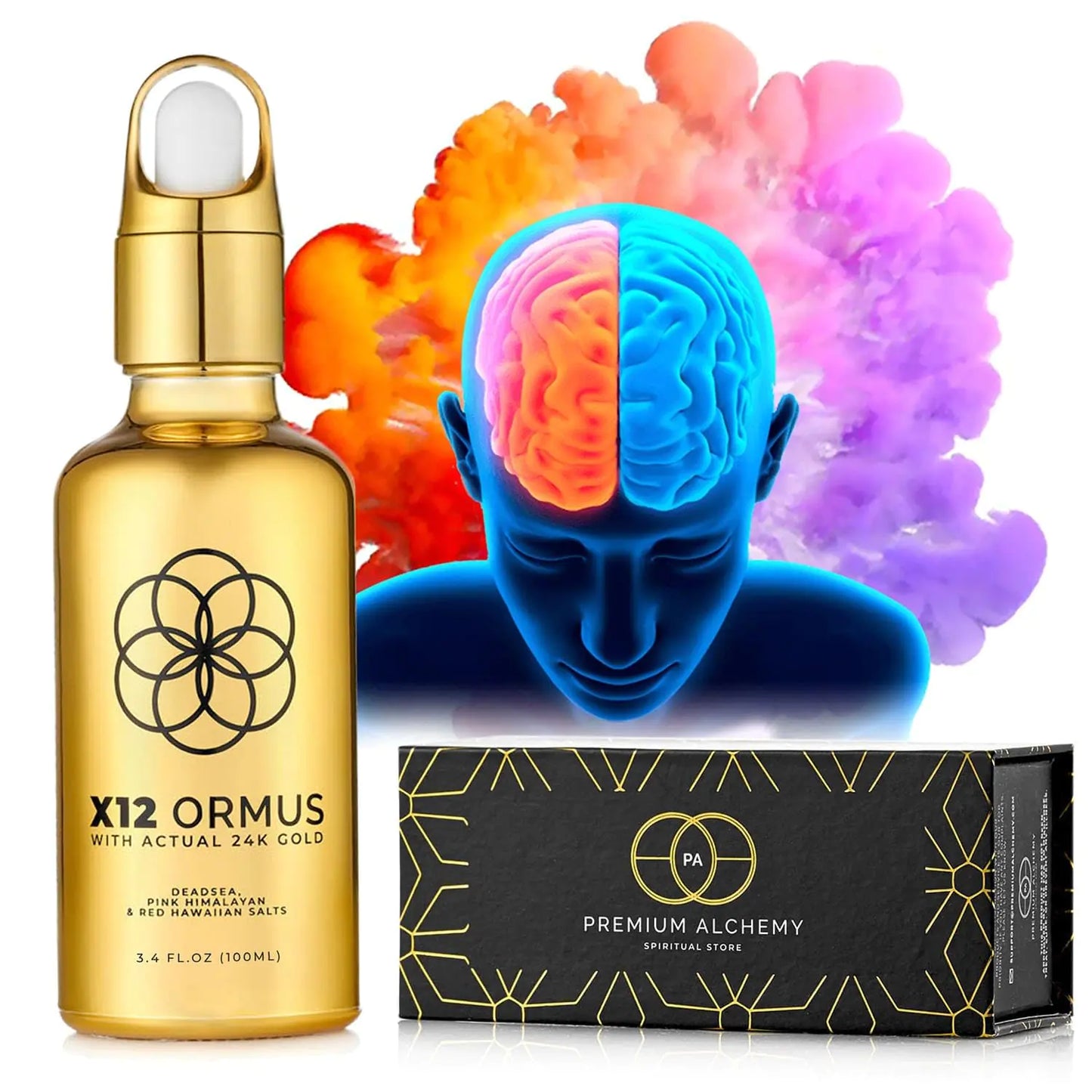 Ormus Monoatomic Gold Concentrate (High Potency x12) 3.4oz