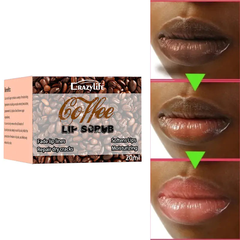 Crazylife Coffee Lip Scrub