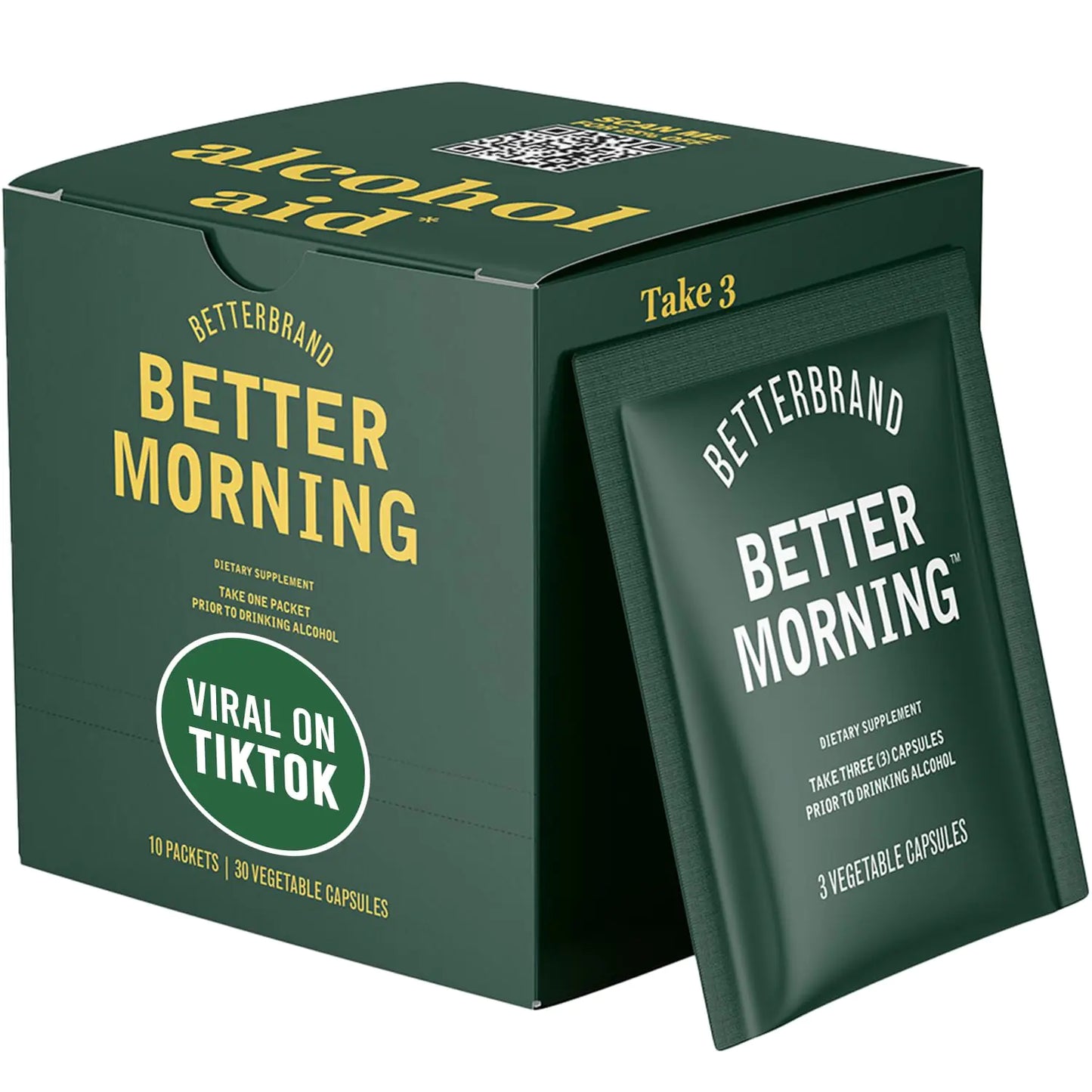 BetterMorning DHM Supplement – Headache & Nausea Relief