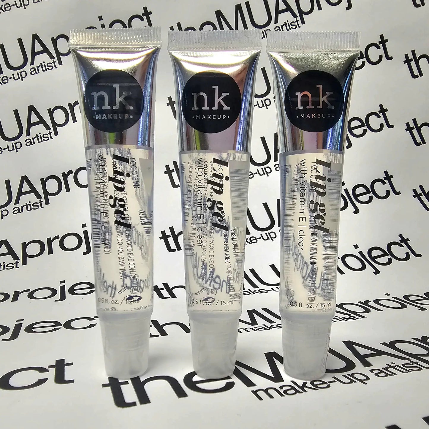 The Make-Up Artist Project 3 Pack Bundle of Clear Lip Gels