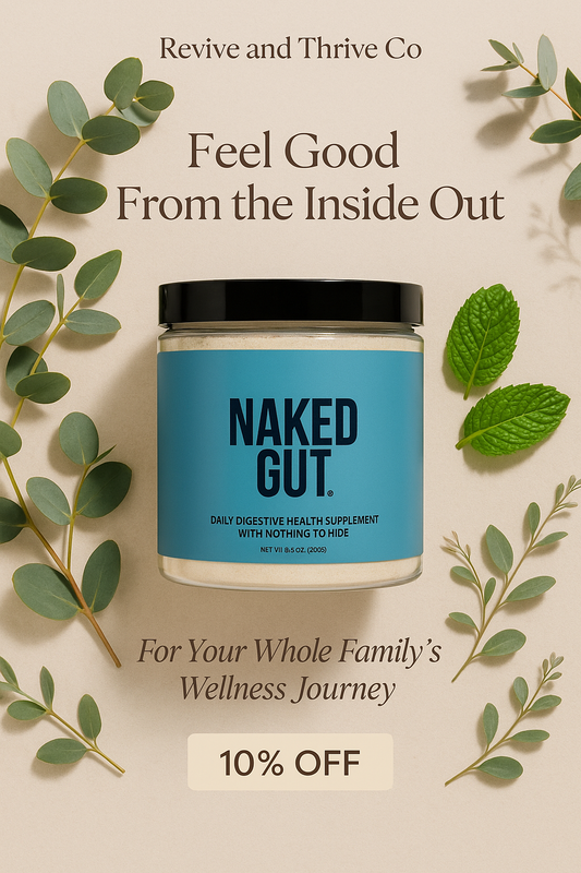 Naked Gut Daily Digestive Support Powder – Pre & Probiotic Cleanse for IBS, Bloating & Leaky Gut | 40 Servings, Vegan, Hypoallergenic