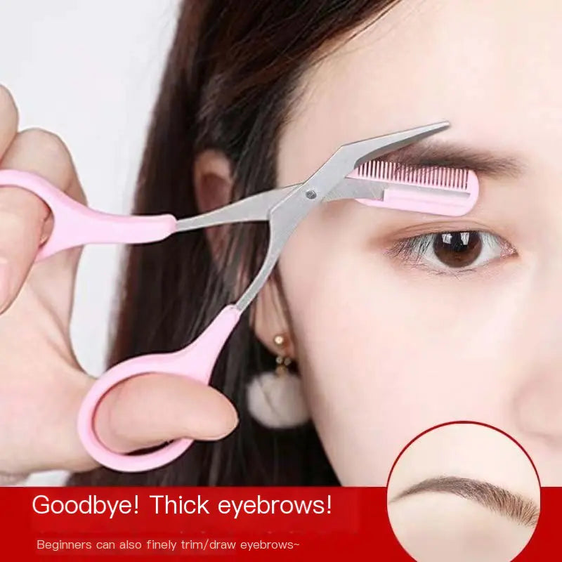 Eyebrow Scissors with Comb