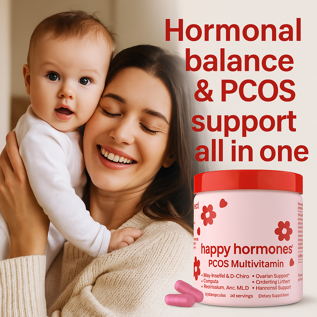 PCOS Vitamins for Women – Cycle Support, Hormonal Balance & Energy