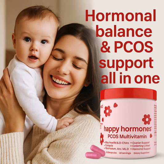 PCOS Vitamins for Women – Cycle Support, Hormonal Balance & Energy