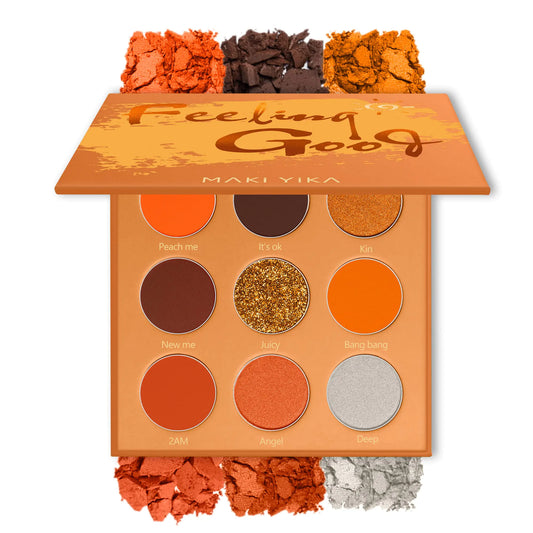MAKI YIKA Orange Eyeshadow Palette