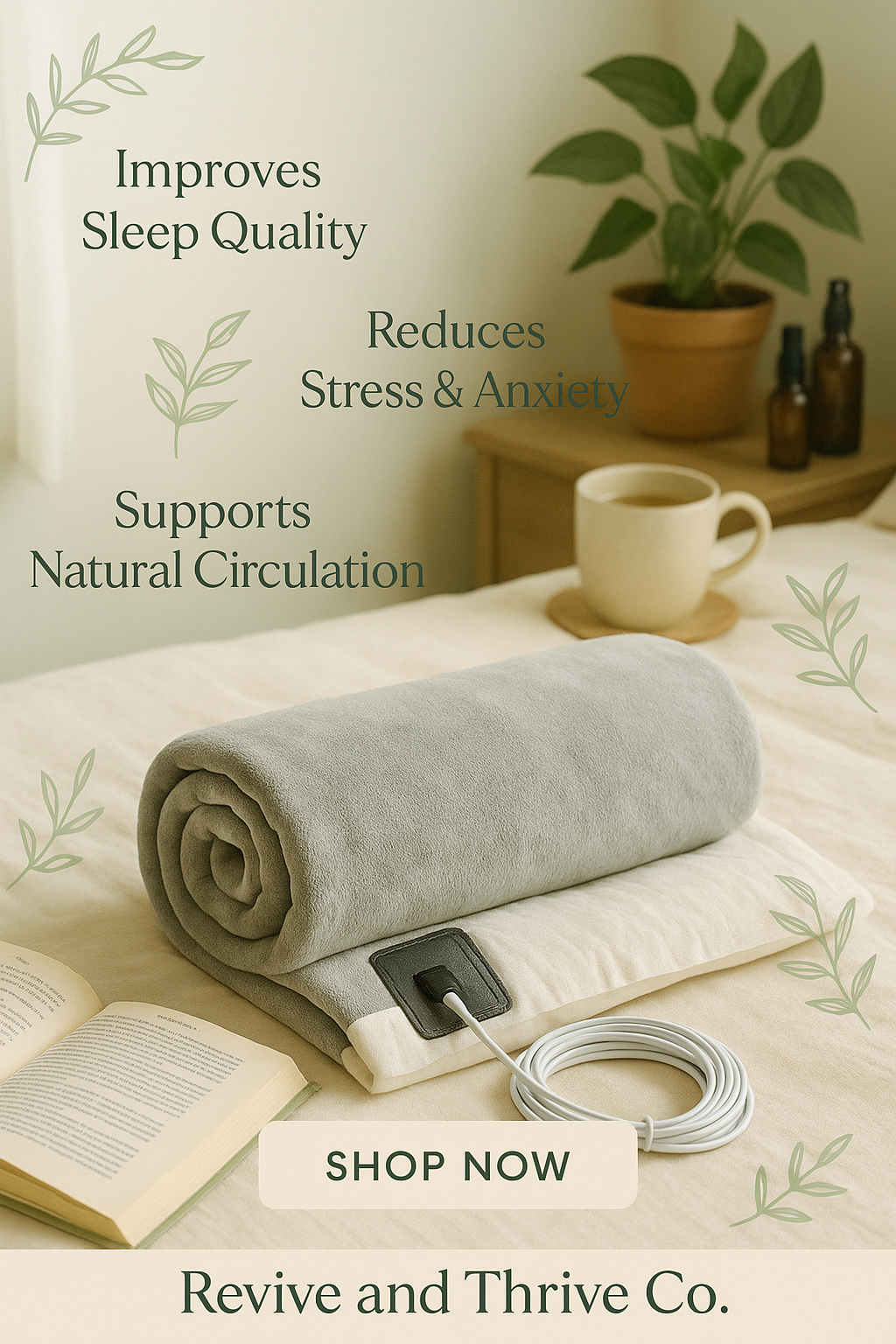 Grounding Winter Blanket