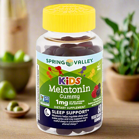 Spring Valley Melatonin Gummies for Kids Sleep Support