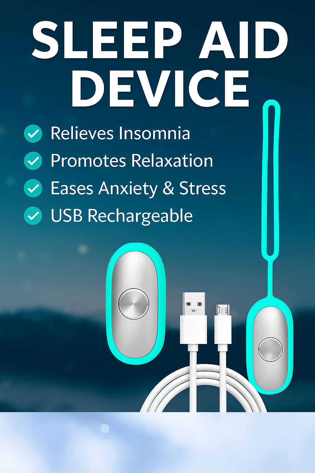 SleepWave – Handheld Calm, Rest and Sleep aid.