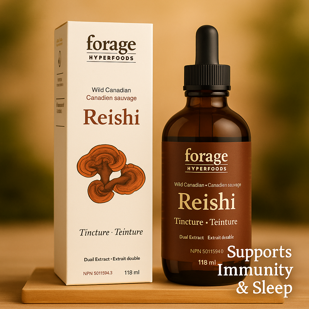 Forage Hyperfoods- Original Canadian Wild Reishi Mushroom Superfood