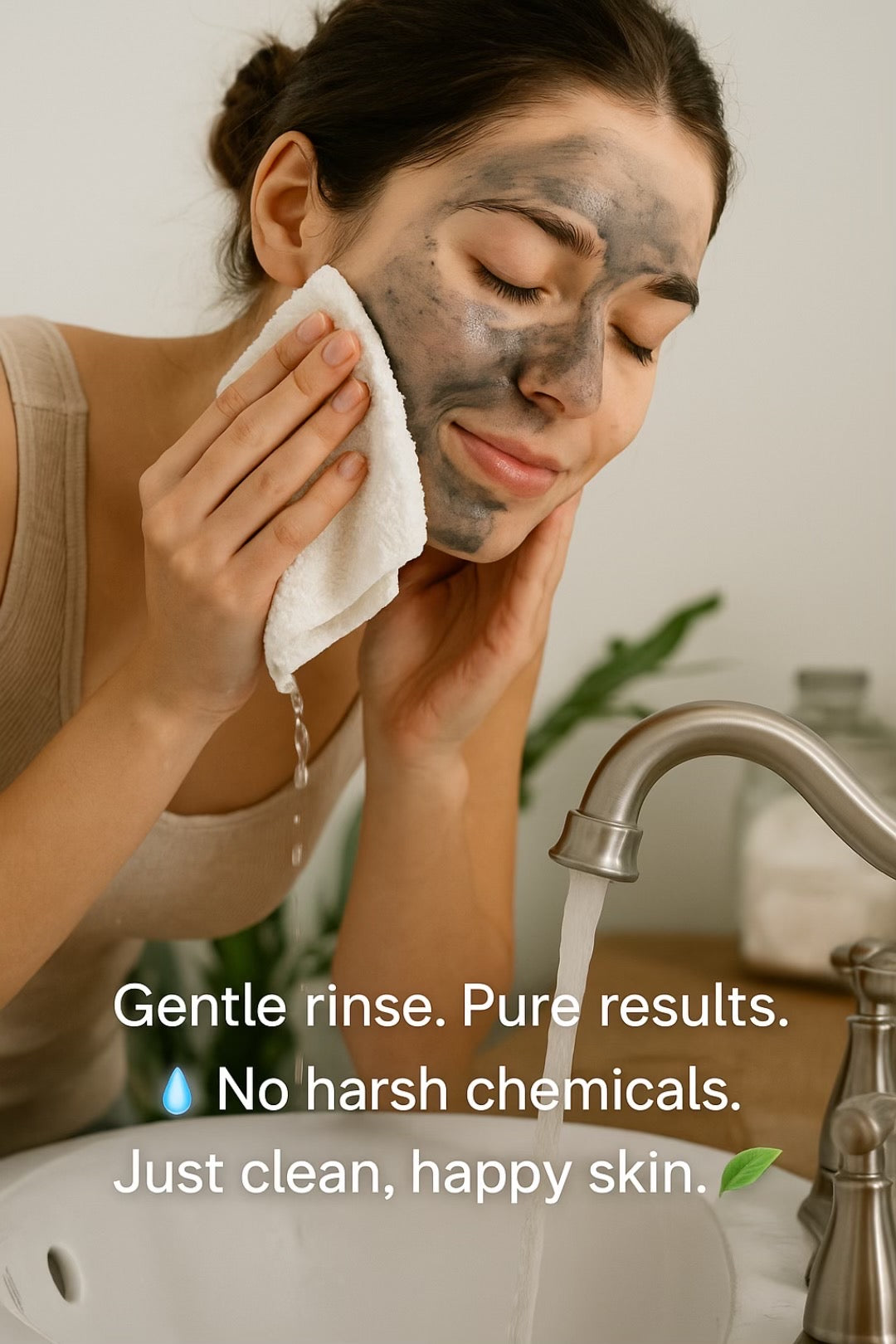 Organic Activated Charcoal Face Mask - Superior Detox & Purification