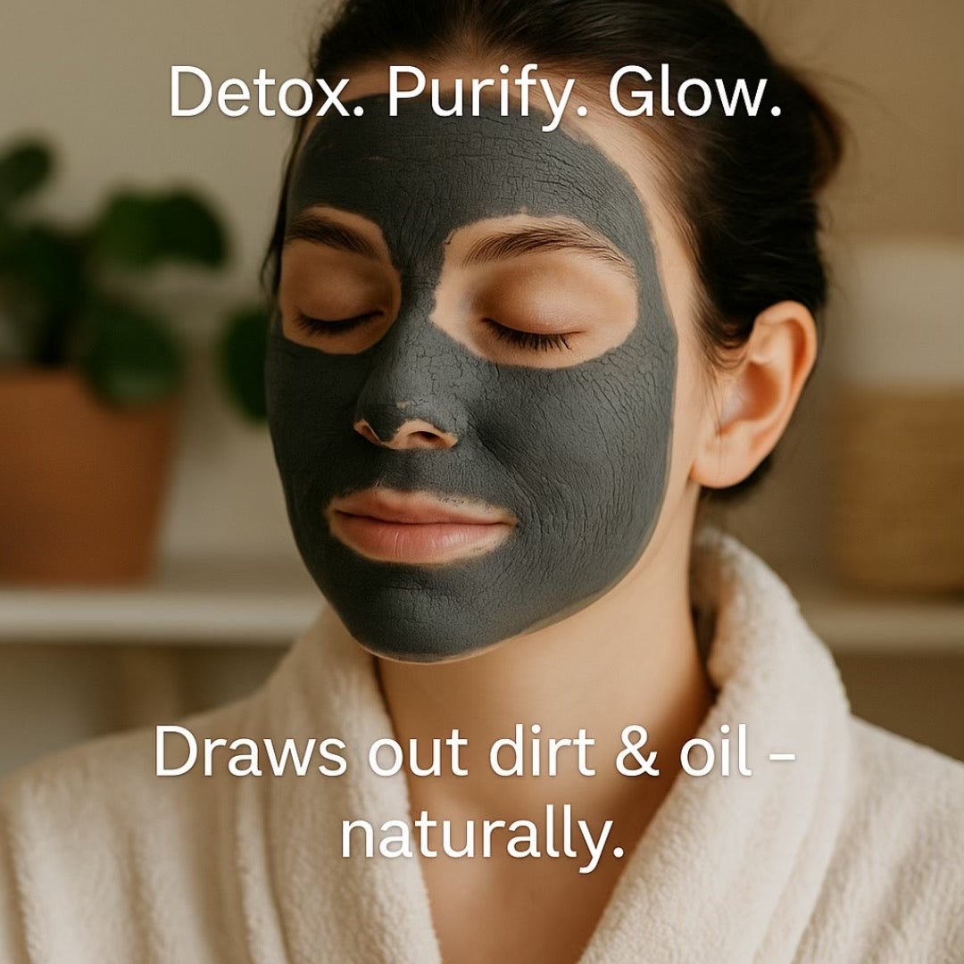Organic Activated Charcoal Face Mask - Superior Detox & Purification