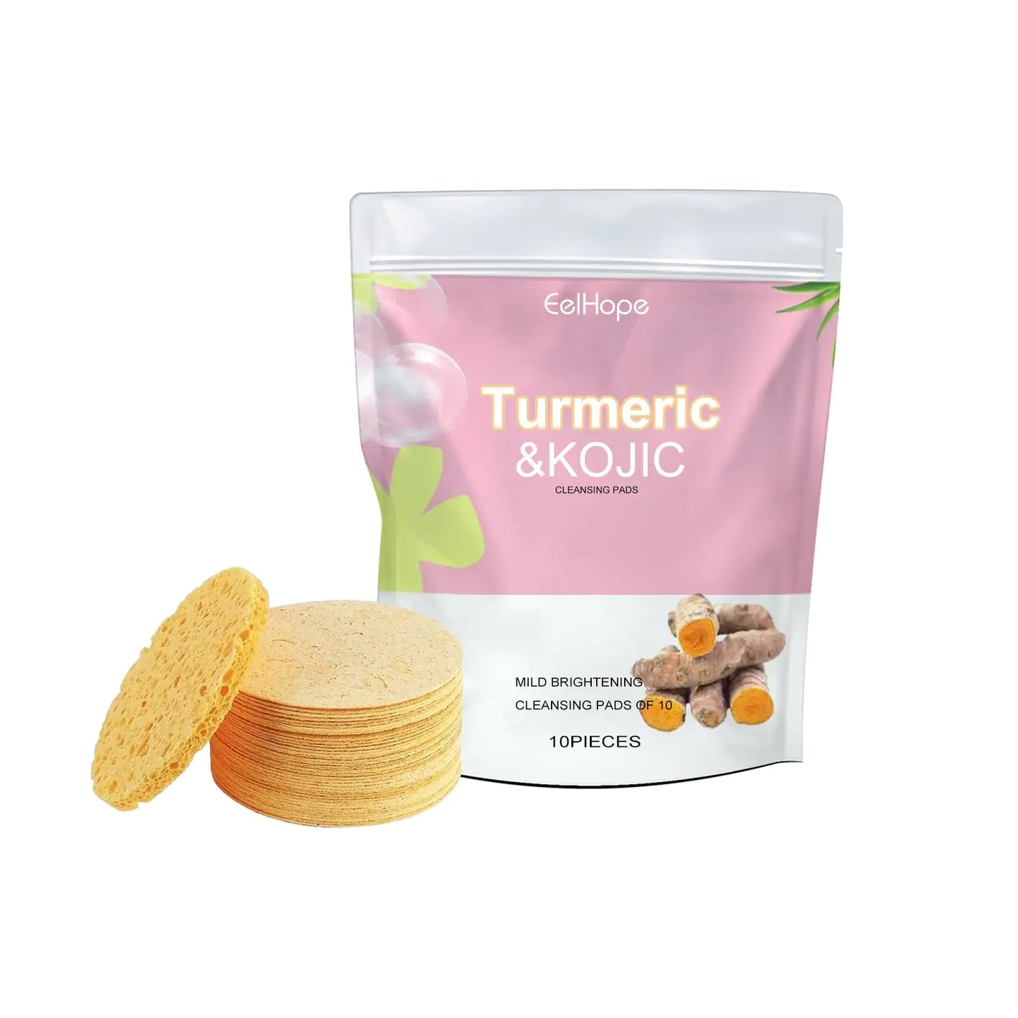 EelHope Deep Clean Turmeric Kojic Cleansing Pads