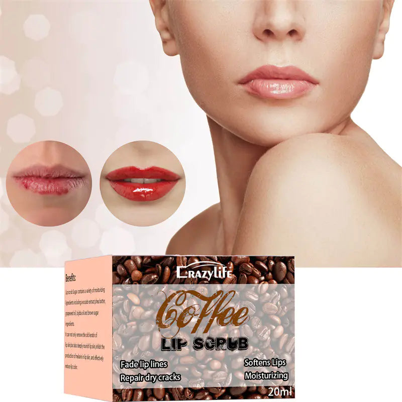 Crazylife Coffee Lip Scrub