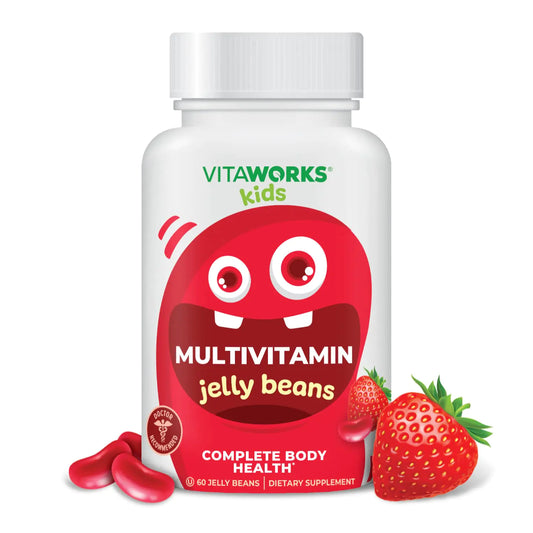 Jelly Bean Vitaworks Multivitamins Tasty Natural Fruit Flavor