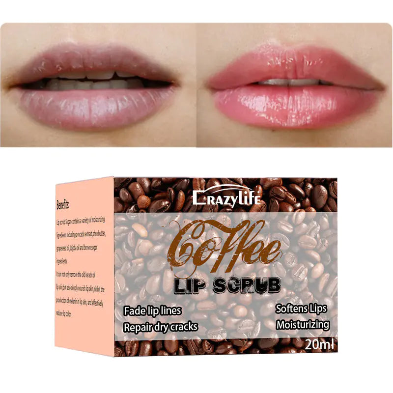 Crazylife Coffee Lip Scrub