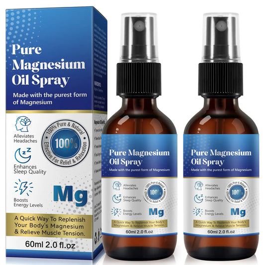 100% Pure & Natural Organic Concentrated Magnesium Chloride Oil
