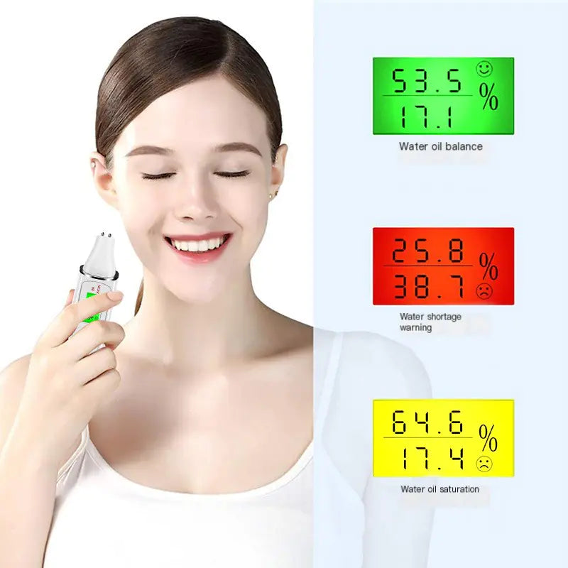 Home Skin Moisture Analyzer for Health Assessment