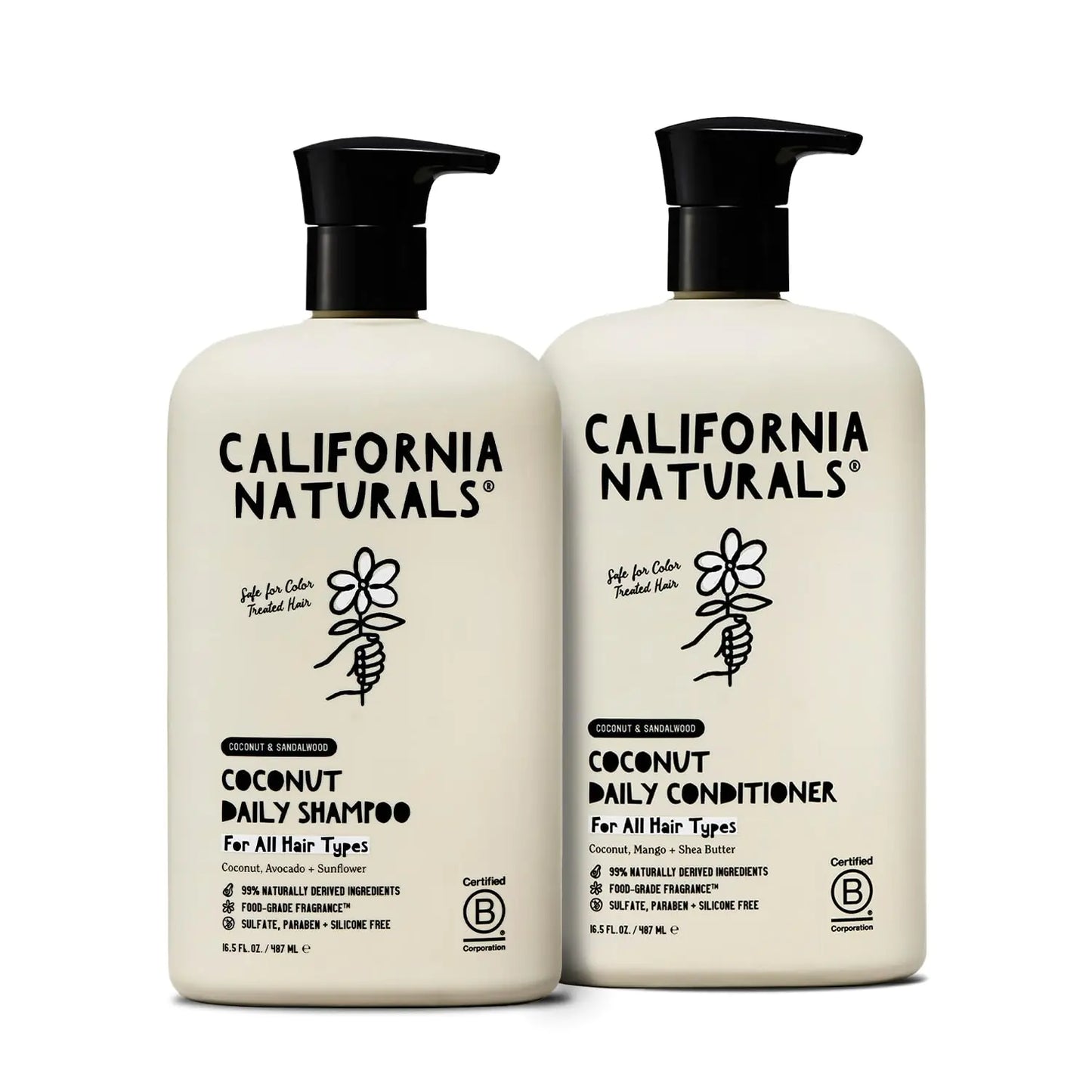California Naturals Shampoo and Conditioner Scalp & Hair Care