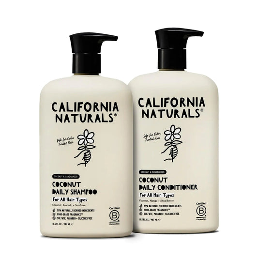 California Naturals Shampoo and Conditioner Scalp & Hair Care