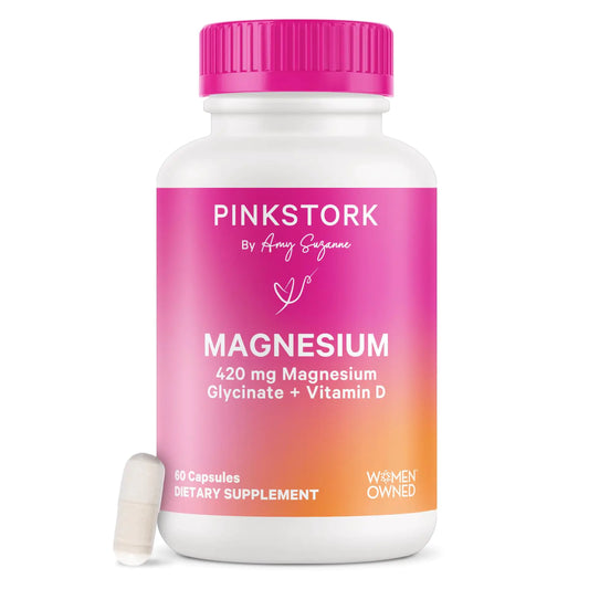 Pink Stork Magnesium Glycinate with Vitamin D